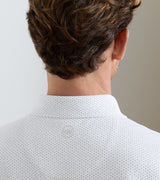 Peter Millar Soprano Waves Performance Jersey Polo White