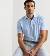 Peter Millar Mayfield Performance Jersey Polo Iris Mist