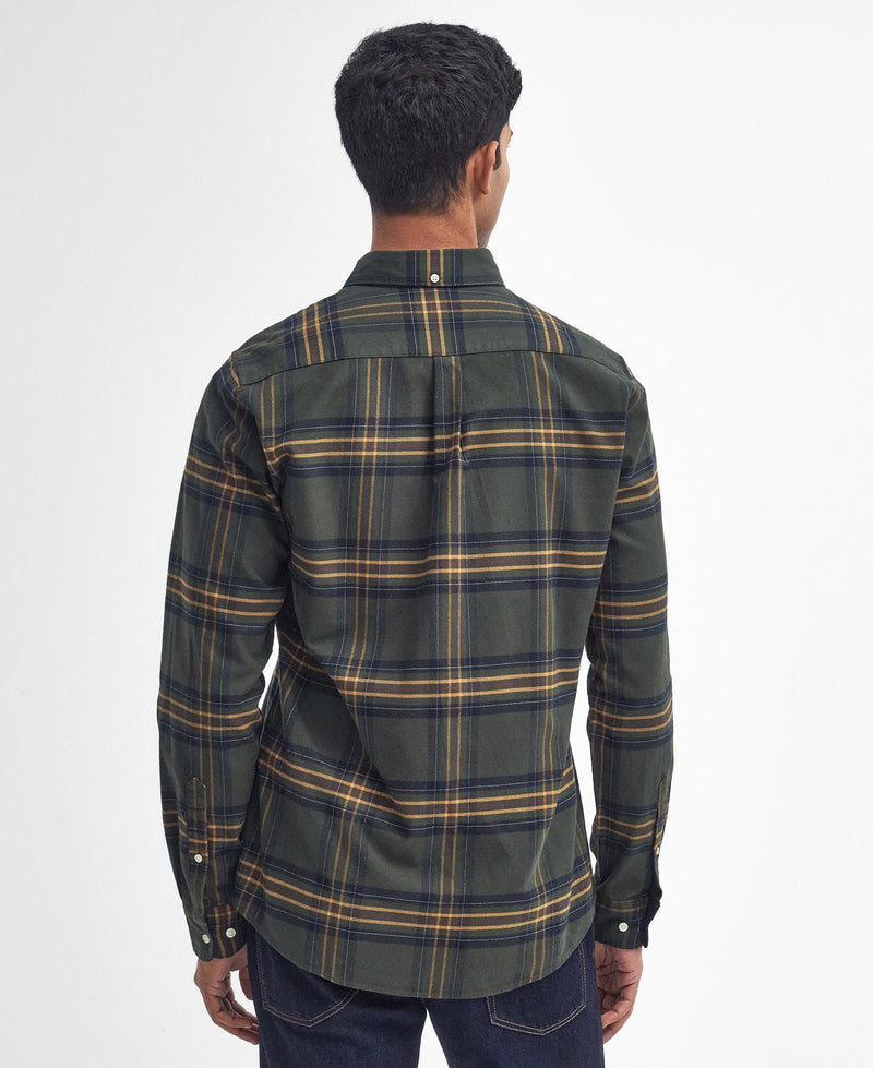 Barbour Portdown Tailored Fit Shirt Olive