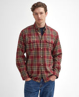 Barbour Singsby Thermo Fit Shirt Merlot