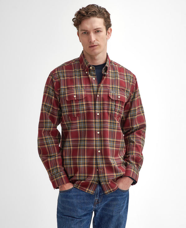 Barbour Singsby Thermo Fit Shirt Merlot