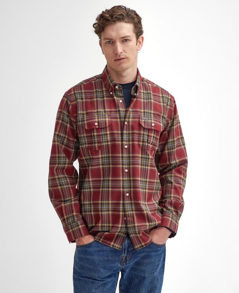 Barbour Singsby Thermo Fit Shirt Merlot