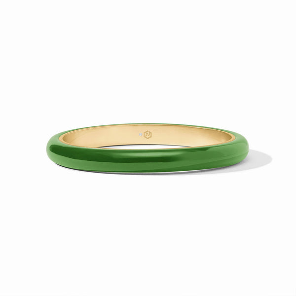 Julie Vos Madison Statement Bangle Palmetto Green