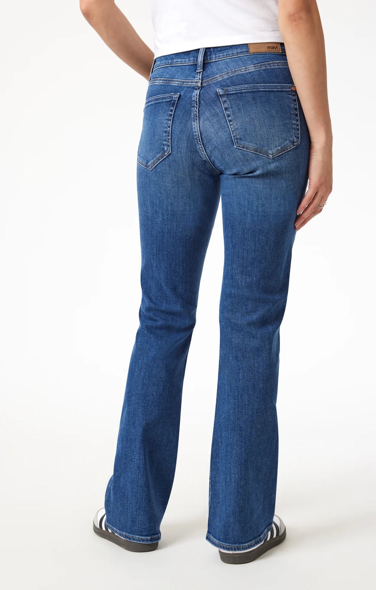 Mavi Molly Bootcut Jean Mid Brushed Flex Blue – Dan's Southern Prep