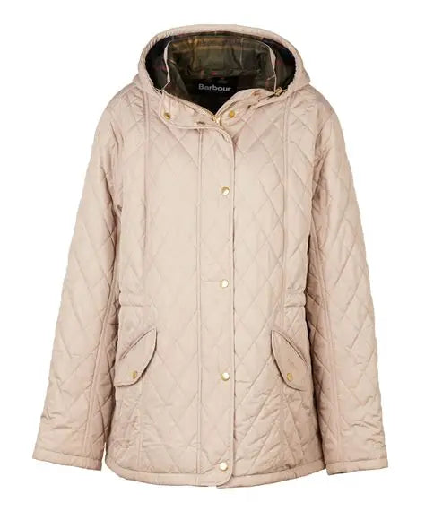 Barbour Millfire Quilted Jacket Beige