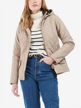 Barbour Millfire Quilted Jacket Beige