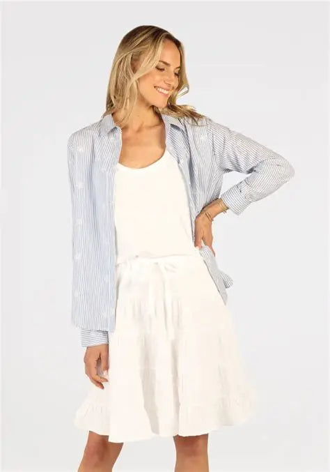 Dylan Sophie Skirt White