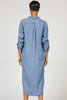 Dear John Galina Shirt Dress Imperial Blue