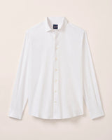 Johnnie-O Performance Button Up Shirt - Travis White