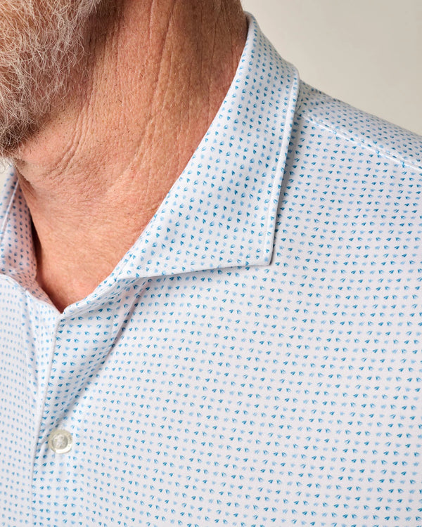 Johnnie-O Featherweight Performance Jersey Polo - Glidey Maliblu