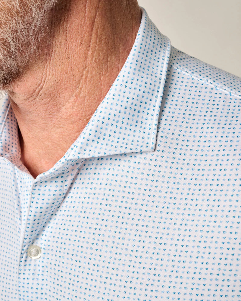 Johnnie-O Featherweight Performance Jersey Polo - Glidey Maliblu