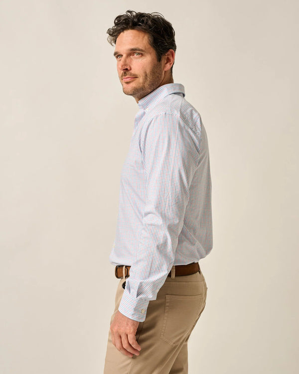 Johnnie-O Performance Button Up Shirt - Koby Maliblu