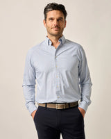 Johnnie-O Performance Button Up Shirt - Koby Navy