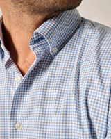 Johnnie-O Performance Button Up Shirt - Koby Navy