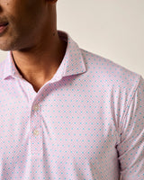 Johnnie-O Performance Jersey Polo - Maxim Porto Pink