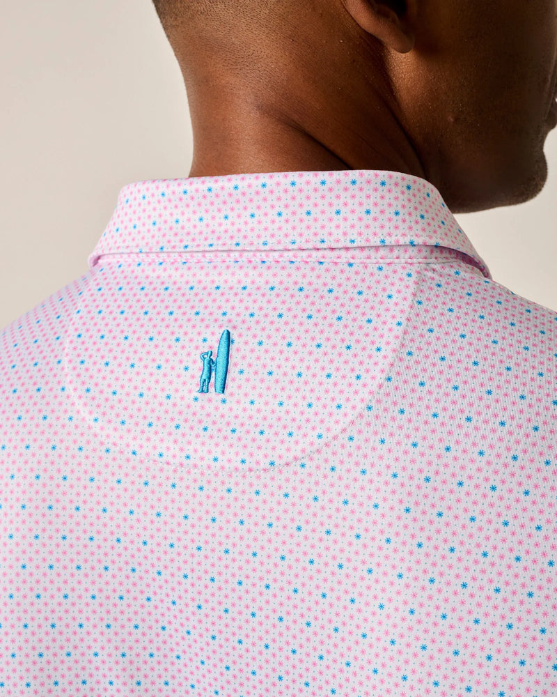 Johnnie-O Performance Jersey Polo - Maxim Porto Pink