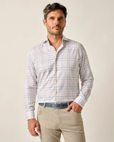Johnnie-O Top Shelf Button Up Shirt - Peyton White