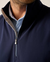 Johnnie-O Torque 1/4 Zip Performance Vest Navy