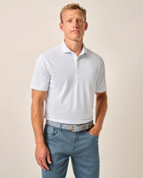 Johnnie-O Performance Mesh Polo - Cason Print Majorca