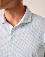 Johnnie-O Performance Mesh Polo - Cason Print Majorca