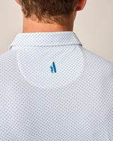 Johnnie-O Performance Mesh Polo - Cason Print Majorca