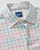 Johnnie-O Everyday Performance Button Down Shirt - Bingham Tattersall in Gulf Blue