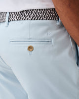 Johnnie-O Jupiters Cotton Performance Shorts in Skyway
