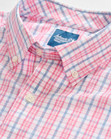 Johnnie-O Everyday Performance Button Down Shirt - Tinsley Plaid Snapper