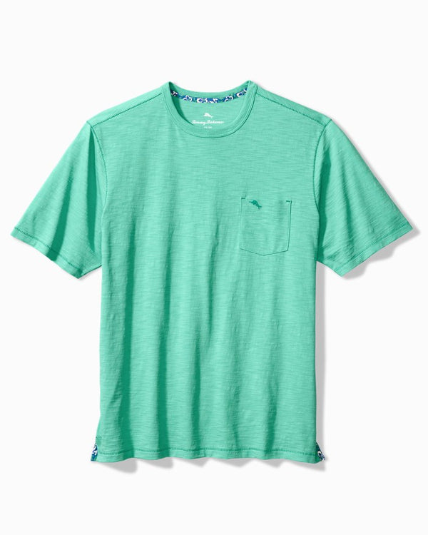 Tommy Bahama Bali Beach Crew T-Shirt Blue Freeze