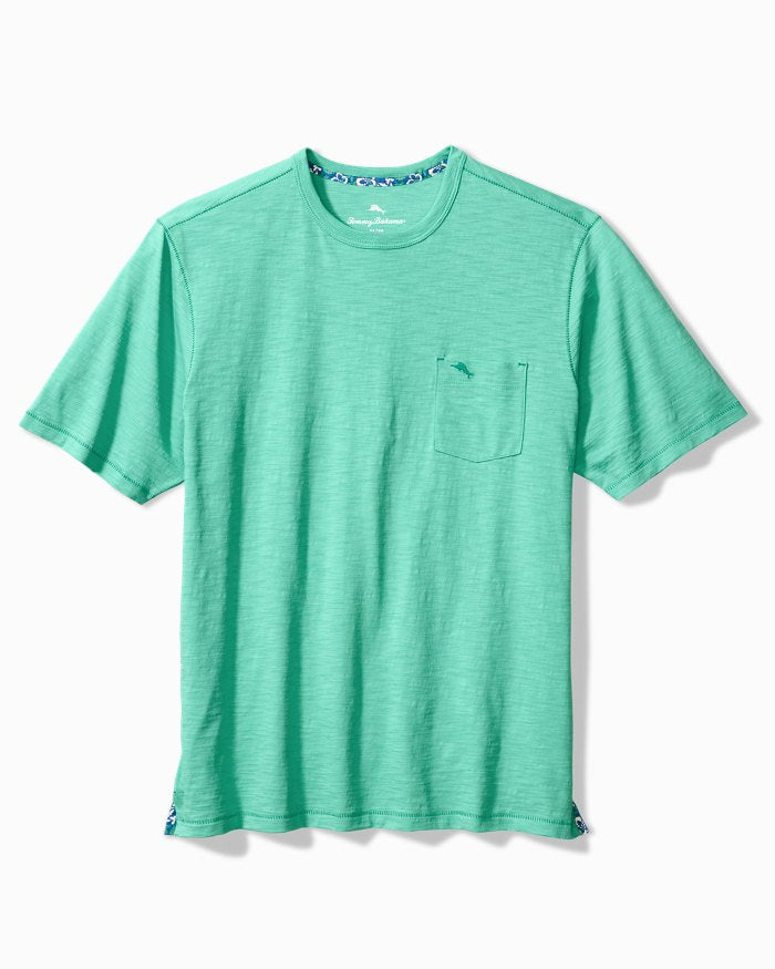 Tommy Bahama Bali Beach Crew T-Shirt Blue Freeze