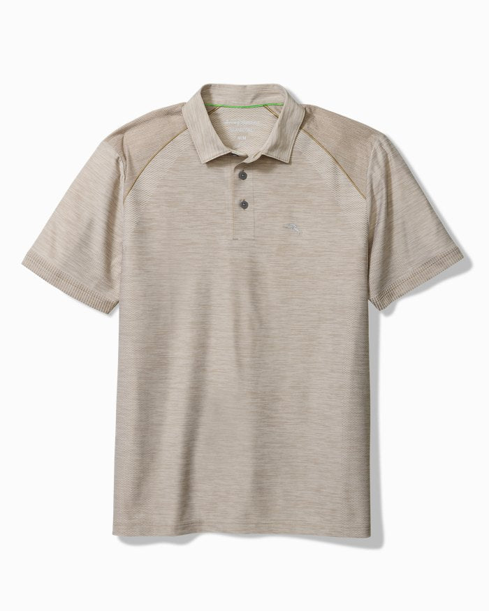 Tommy Bahama Palm Coast Pro Polo- Cobblestone