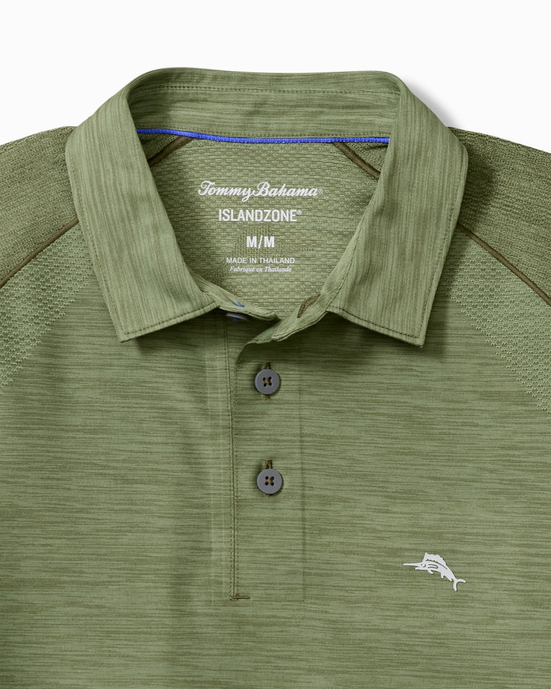 Tommy Bahama Palm Coast Pro Polo- Tea Leaf
