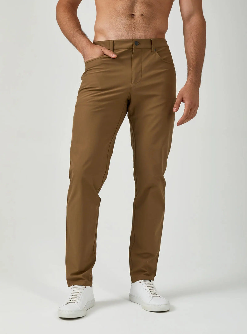 7Diamond Infinity™ 7-Pocket Pant in Tan