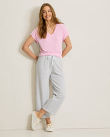 Tommy Bahama Marina Del Mar Cropped Pants Summer Grey Heather