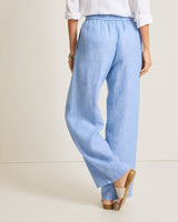 Tommy Bahama Two Palms High-Rise Easy Linen Pants Buccaneer Blue