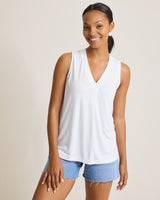 Tommy Bahama Kauai V-Neck Tank White