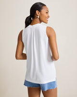 Tommy Bahama Kauai V-Neck Tank White