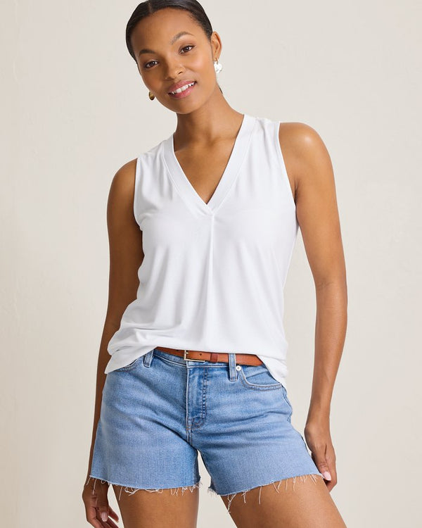 Tommy Bahama Kauai V-Neck Tank White