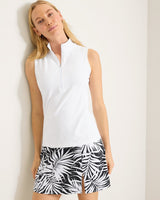 Tommy Bahama Abby Rib IslandZone® Mock Top White