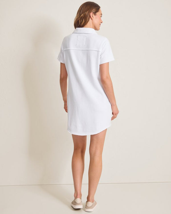 Tommy Bahama Marina Del Mar Short Sleeve Dress White