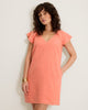 Tommy Bahama Two Palms Flutter Shift Dress Peach Gelato