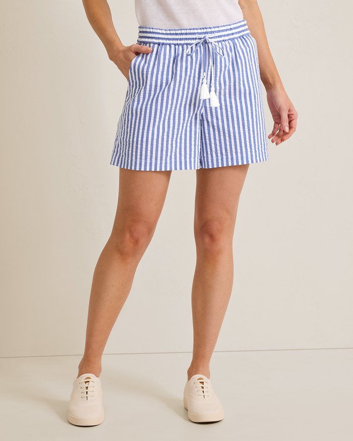 Tommy Bahama Nova Wave Frond Harbor 5" Short Cobalt Haze