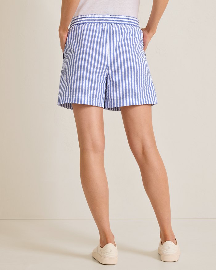 Tommy Bahama Nova Wave Frond Harbor 5" Short Cobalt Haze