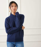Karen Kane Shawl Sweater Navy