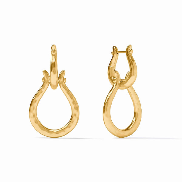 Julie Vos Saratoga 2-in-1 Earring Gold