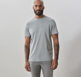 Robert Barakett SS T Shirt in Monument grey