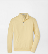 Peter Millar Perth Mélange Performance Quarter-Zip in Daylight