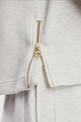 Varley Shea Crop Tank Ivory Marl