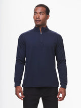 Tasc Carrollton Lightweight Quarter Zip in Classic Navy