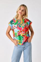 Crosby by Mollie Burch Leo Top Tropicana